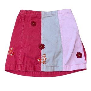 Lands’ End pink Sz 5 corduroy Skort